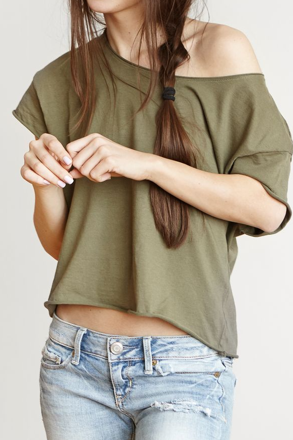 再生棉船領上衣