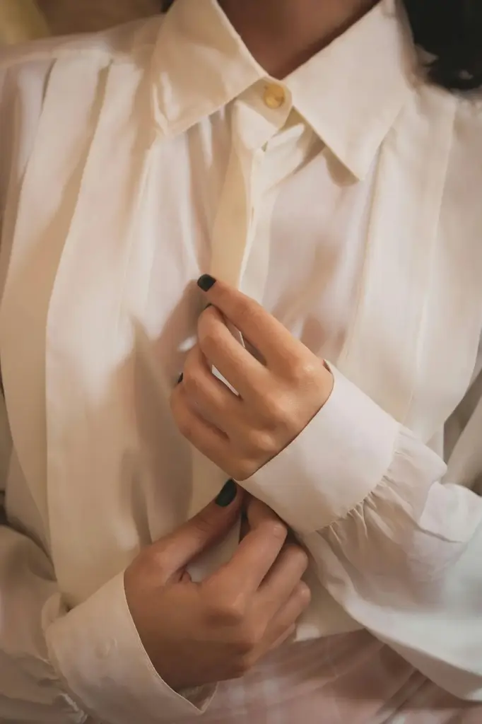 挺括棉質系扣襯衫